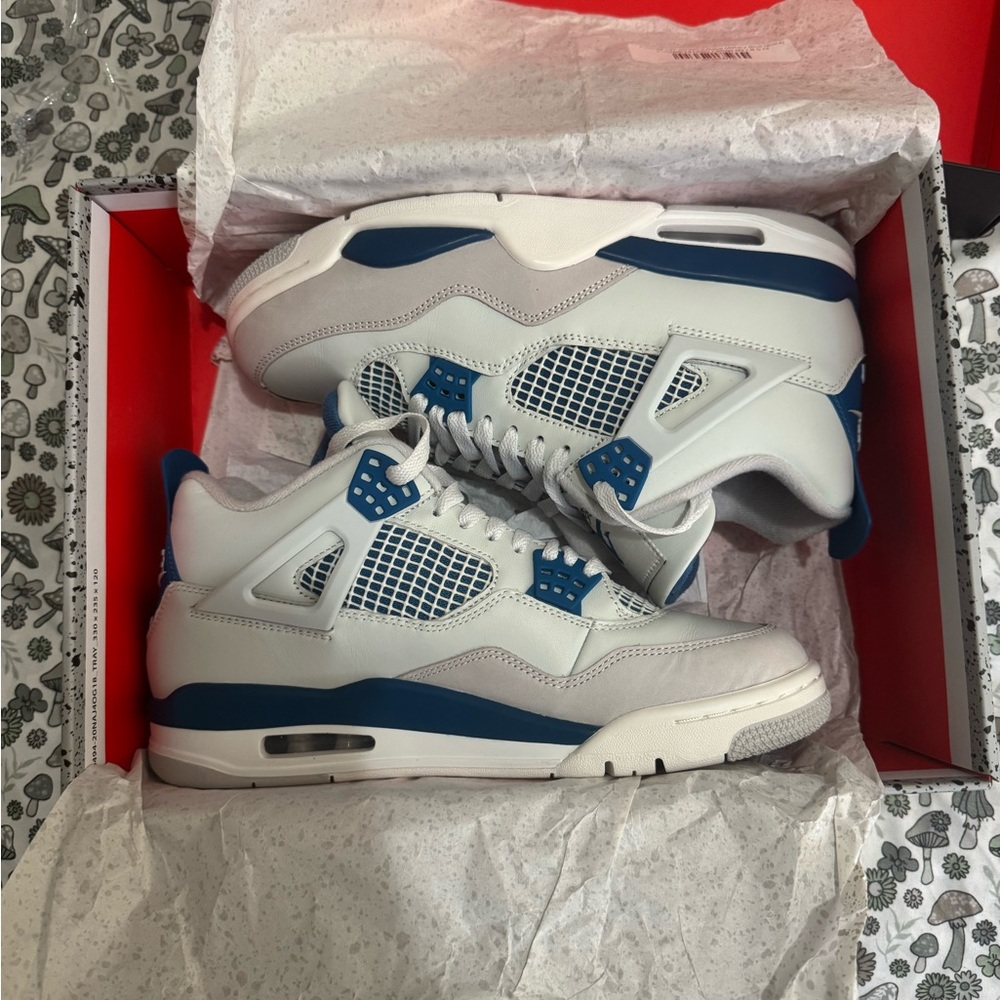 Nike Blue and White Athletic Shoes